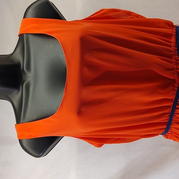 Women's lined sleeveless peach dress by A-List. Size Small - Picture 2 of 13